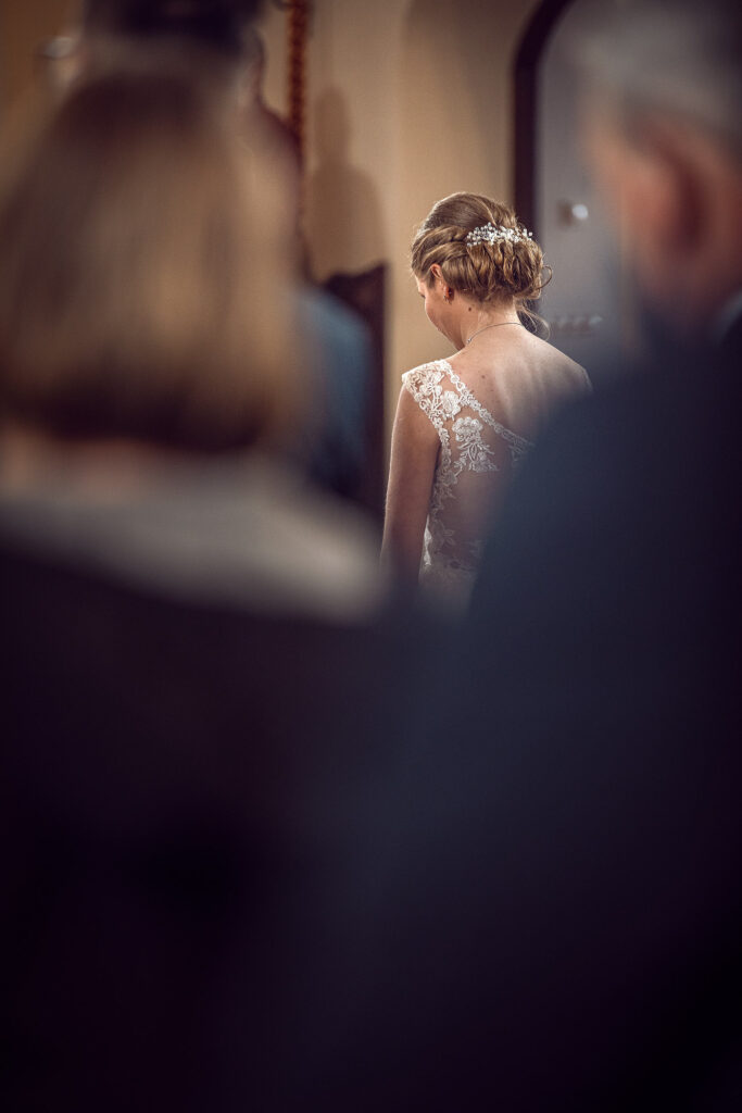 Hochzeitsfotografie in einer Kirche