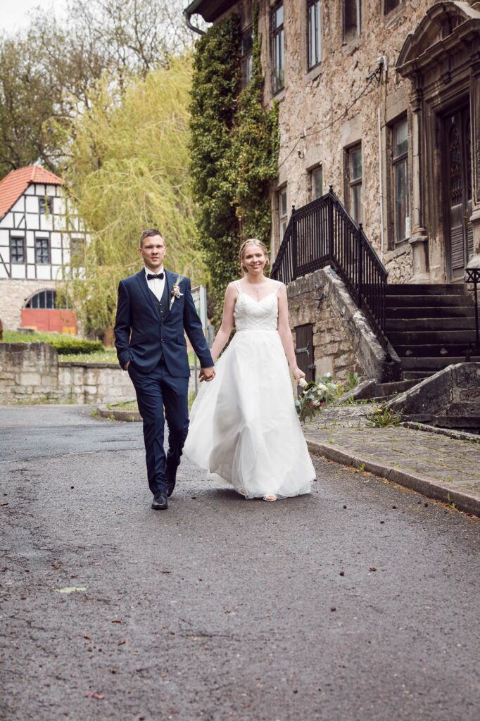 Hochzeitsbild im Kloster Anrode