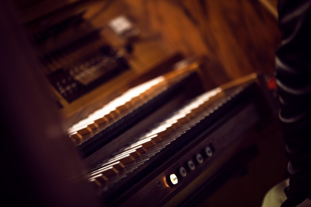 Orgel in der Kirche Bickenriede
