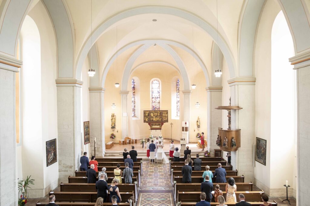 Hochzeit in der Kath. Pfarrkirche St. Nikolaus in Leinefelde-Worbis