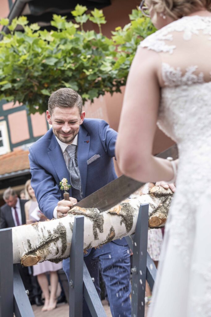 Hochzeitsfotografie in der Gaststätte Rolln´s Keller in Neustadt/Eichsfeld