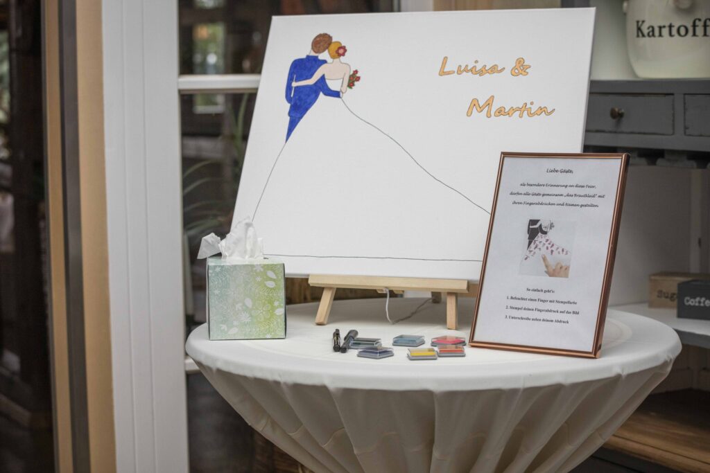 Hochzeitsfotografie in der Gaststätte Rolln´s Keller in Neustadt/Eichsfeld