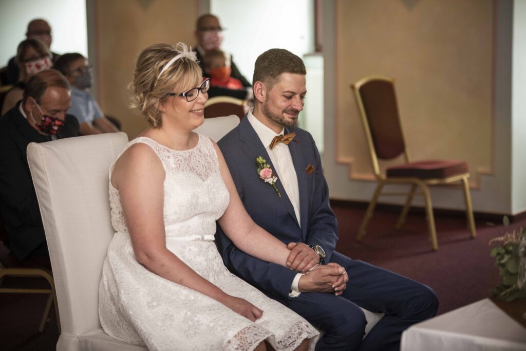 Hochzeitsfotografie im Standesamt im Alten Rathaus in Heilbad Heiligenstadt
