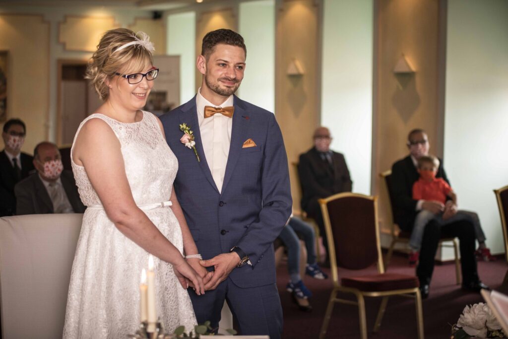 Hochzeitsfotografie im Standesamt im Alten Rathaus in Heilbad Heiligenstadt