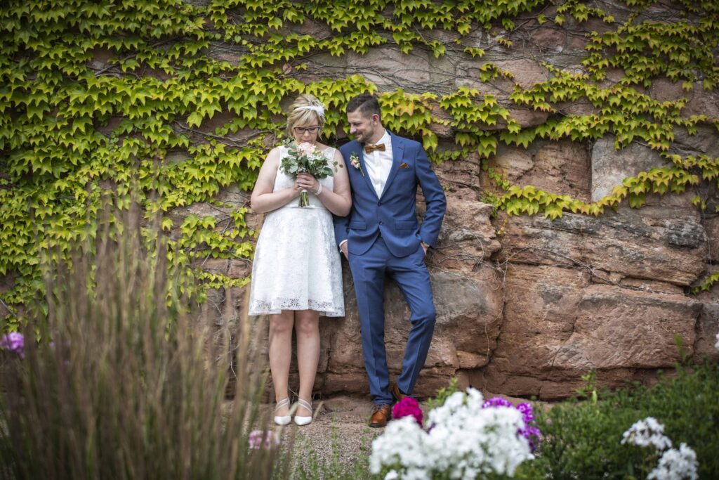 Hochzeitsfotografie im Barockgarten in Heilbad Heiligenstadt