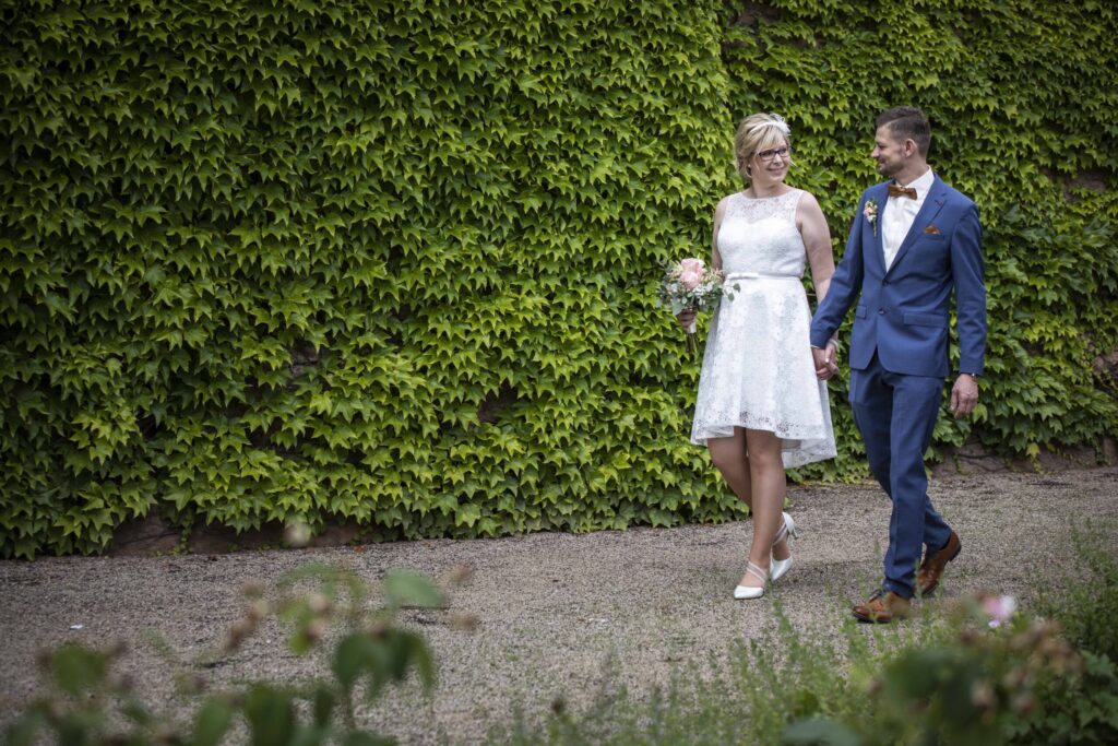 Hochzeitsfotografie im Barockgarten in Heilbad Heiligenstadt