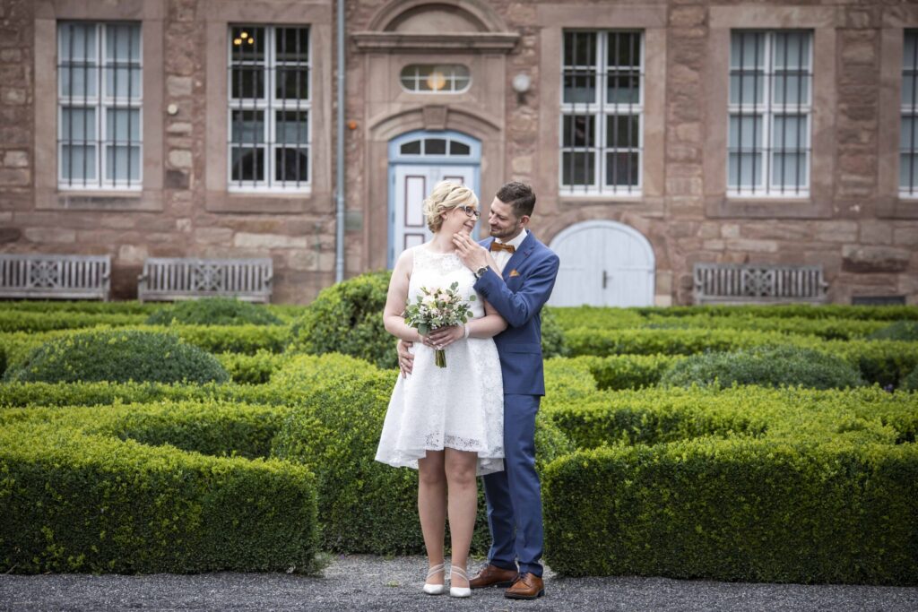 Hochzeitsfotografie im Barockgarten in Heilbad Heiligenstadt