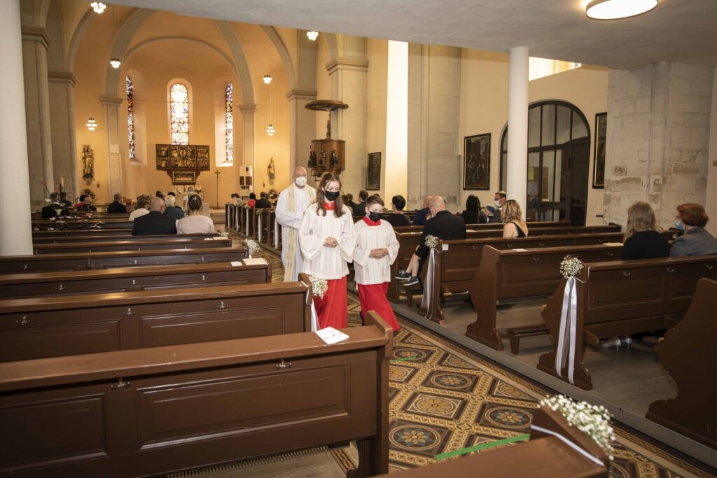 Hochzeit in der Kath. Pfarrkirche St. Nikolaus in Leinefelde-Worbis